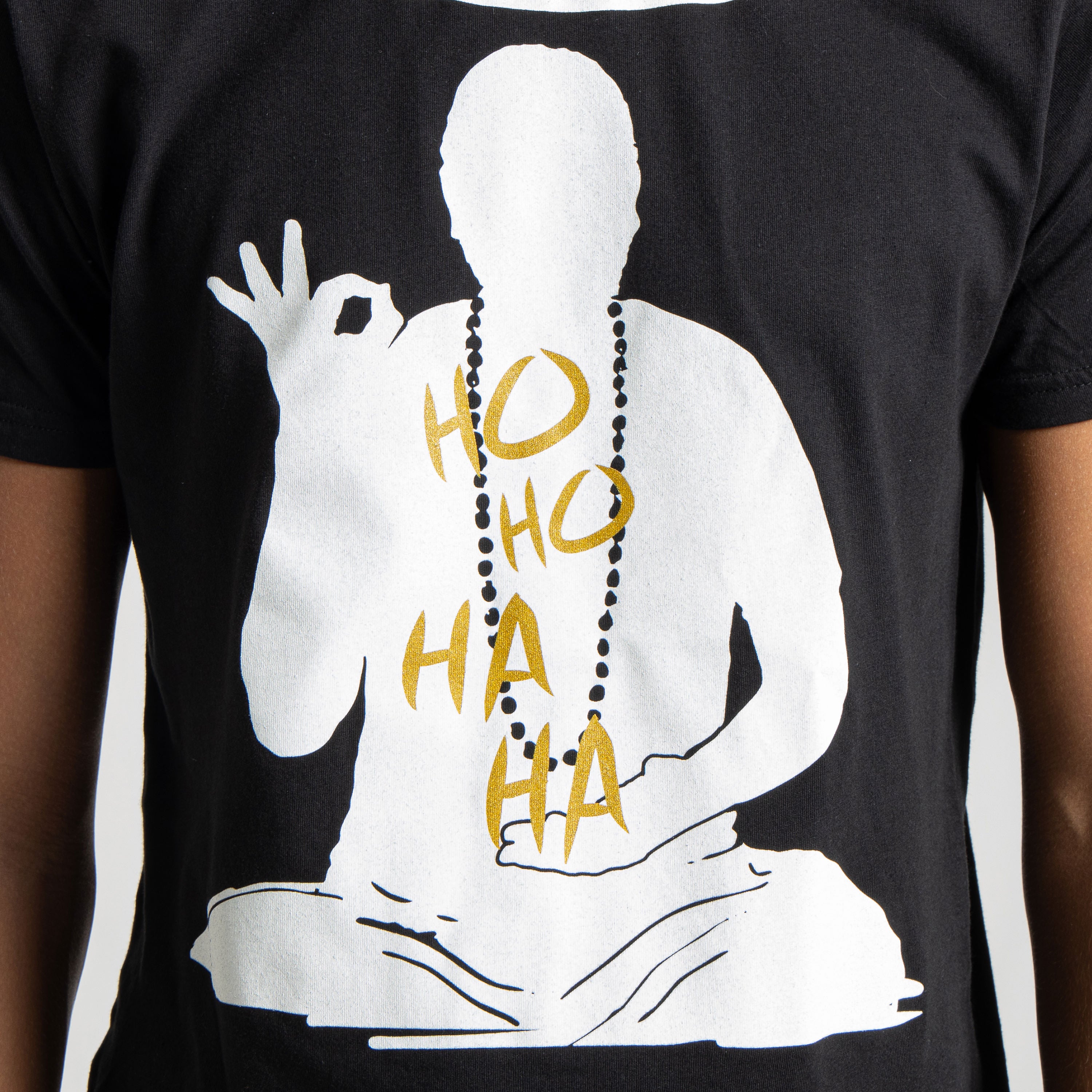 T-shirt Uomo Nera Mantra della Felicità