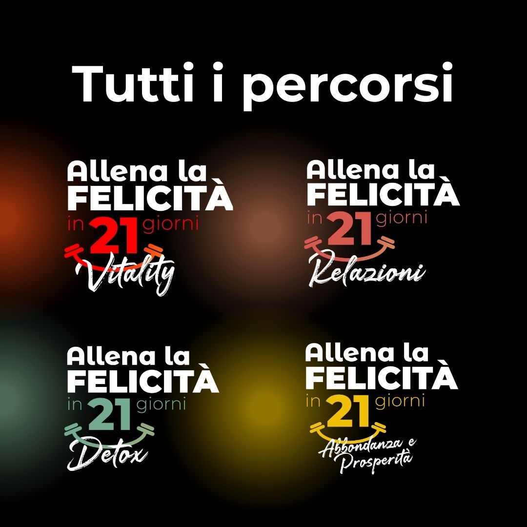 Allena la Felicità - Scegli Tutti i Percorsi per 2 anni (no longevity)
