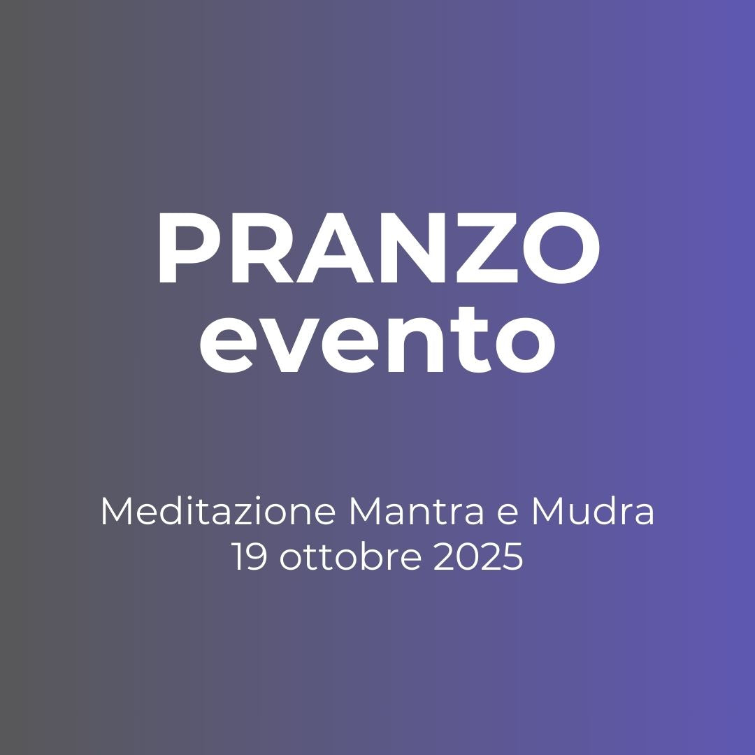 Pranzo Evento - 19 ottobre