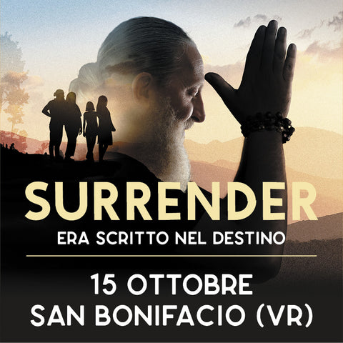 Invito SURRENDER San Bonifacio 15 ottobre