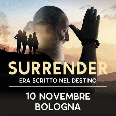 Invito Surrender a Bologna 10 novembre - Evento proiezione Docufilm