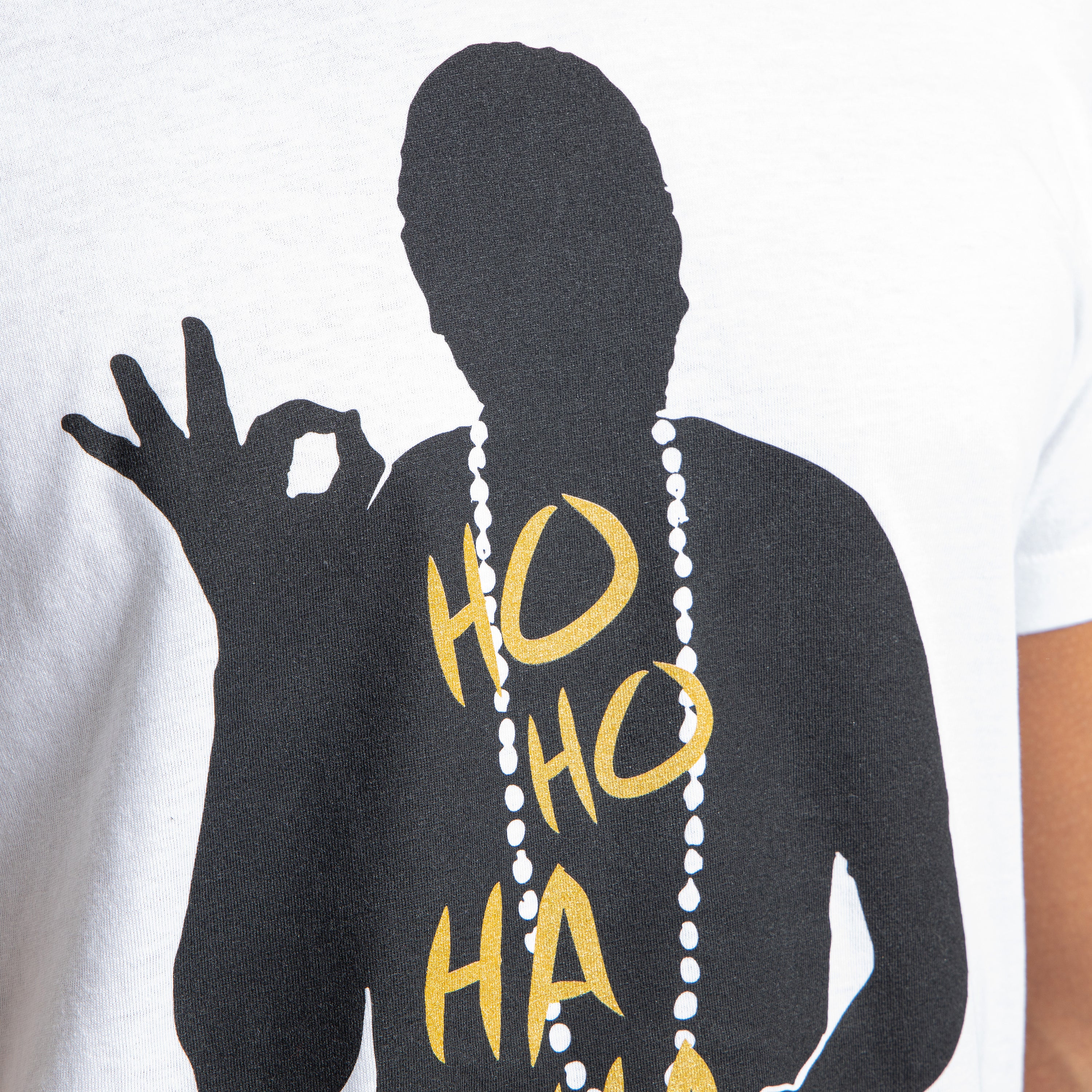 T-shirt Uomo Bianca Mantra della Felicità