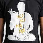 T-shirt Uomo Nera Mantra della Felicità