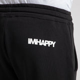 Pantalone Uomo Nero Mantra della Felicità