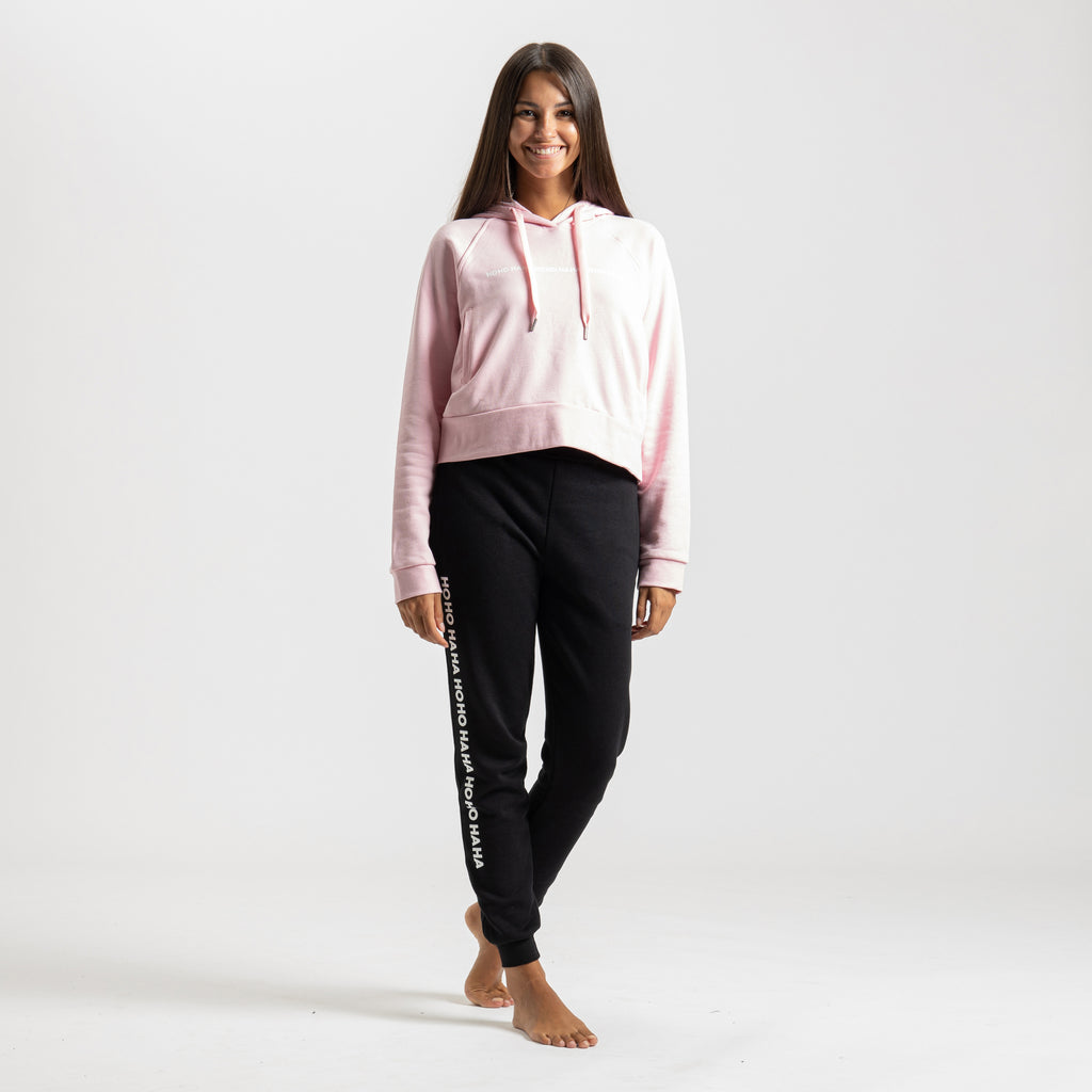 Felpa Yoga Rosa Mantra della Felicità