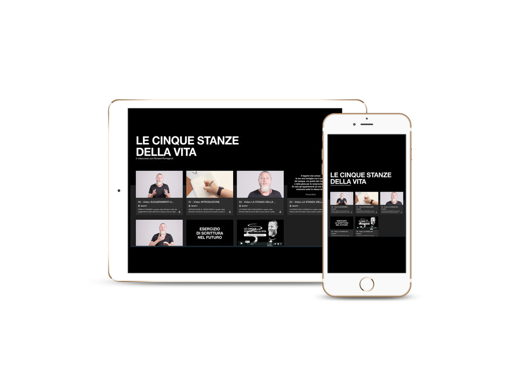 LE CINQUE STANZE DELLA VITA Videocorso