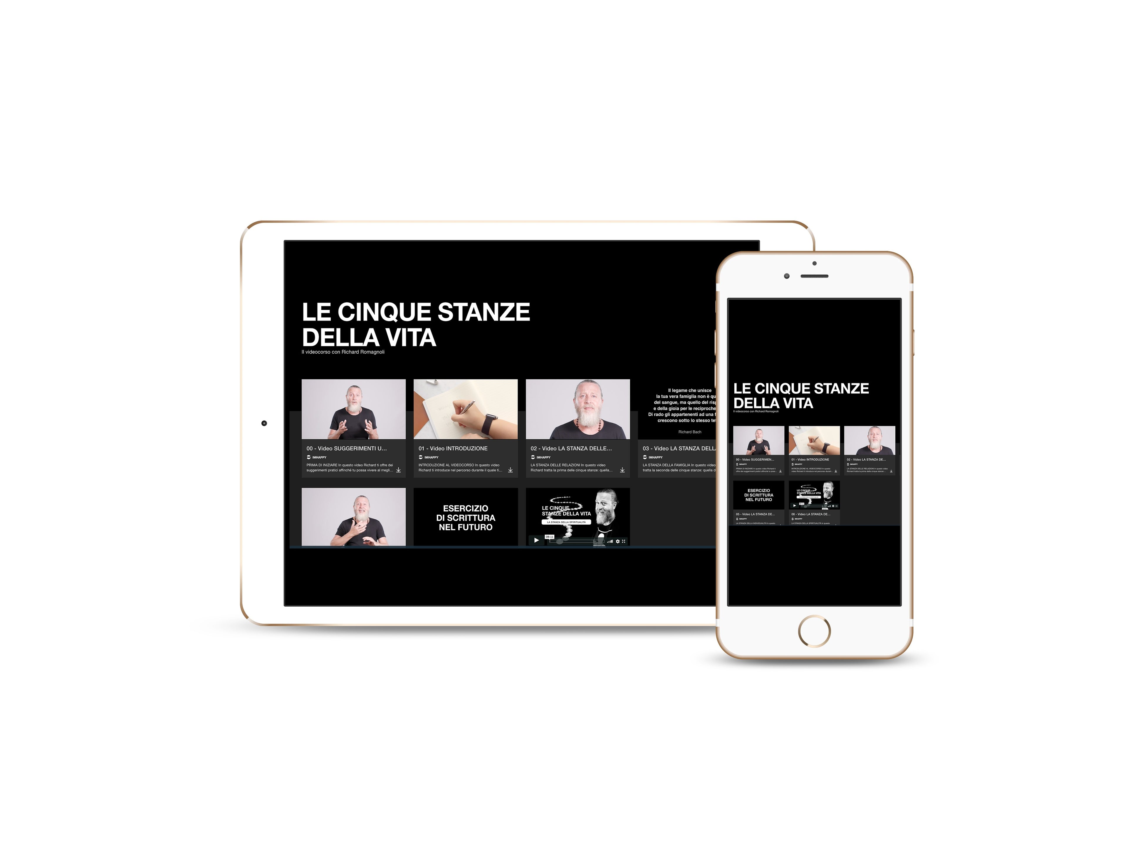 LE CINQUE STANZE DELLA VITA Videocorso