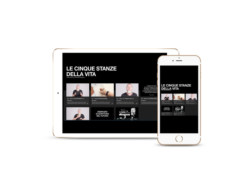 LE CINQUE STANZE DELLA VITA Videocorso - Riservato